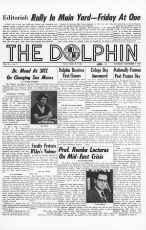 The Dolphin, 1967, No.  67