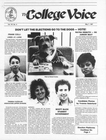 The College Voice, 1987, No. 79