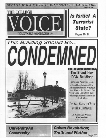 The College Voice, 1994, No. 118