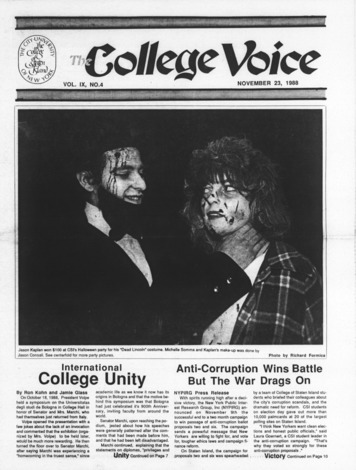 The College Voice, 1988, No. 96