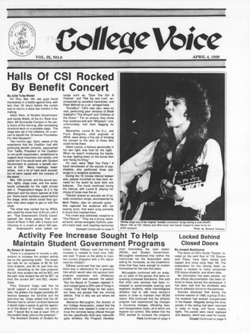 The College Voice, 1989, No. 100
