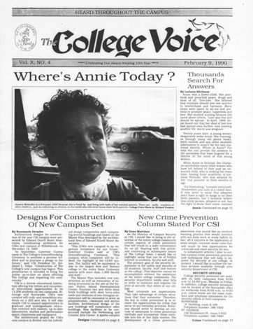 The College Voice, 1990, No. 98