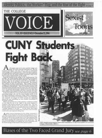 The College Voice, 1994, No. 123