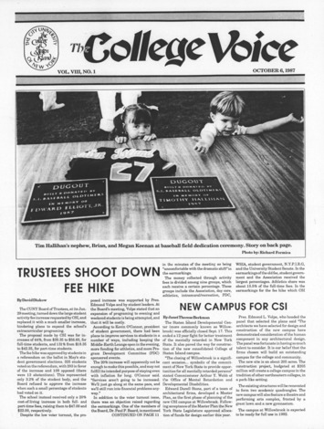 The College Voice, 1987, No. 82
