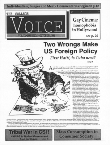 The College Voice, 1994, No. 121