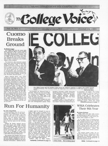 The College Voice, 1989, No. 104