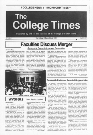 The College Times, 1977, No. 1