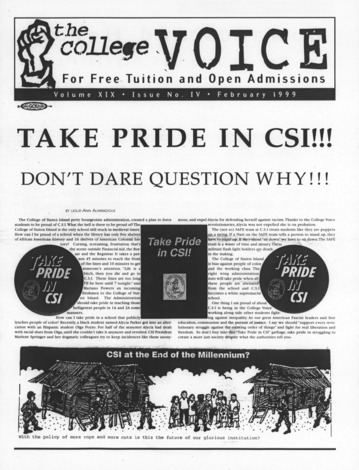 The College Voice, 1999, No. 145
