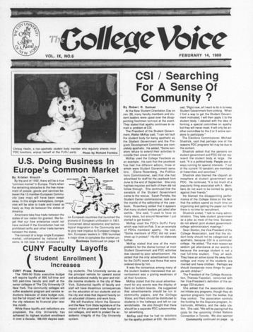 The College Voice, 1989, No. 98