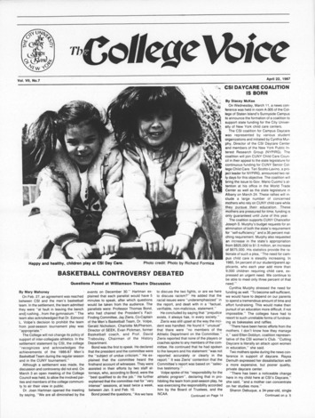The College Voice, 1987, No. 78
