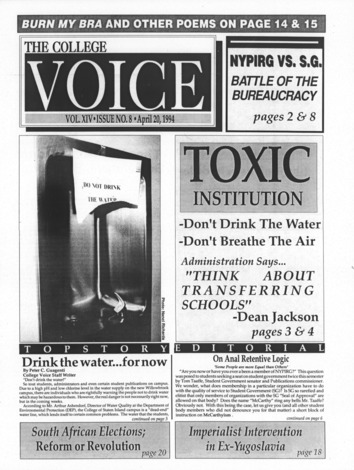 The College Voice, 1994, No. 119