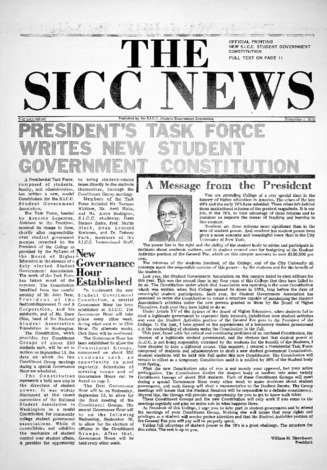 The SICC News, 1972