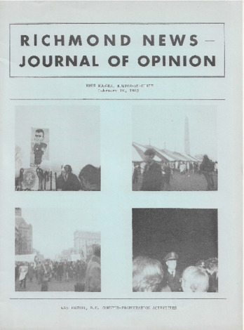 Richmond News Journal of Opinion, 1969