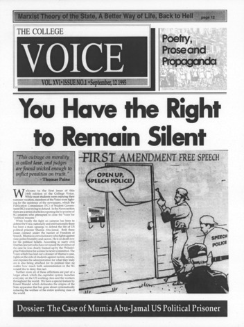 The College Voice, 1995, No. 128