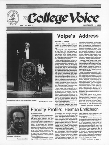 The College Voice, 1988, No. 95