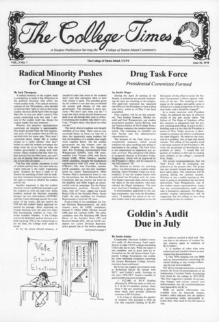 The College Times, 1978, No. 19