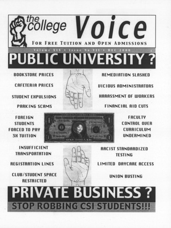 The College Voice, 2000, No. 151
