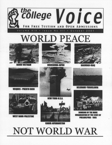 The College Voice, 2001, No. 152