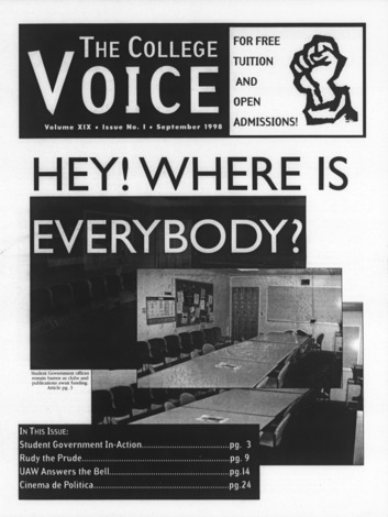 The College Voice, 1998, No. 141